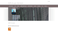 Desktop Screenshot of giftmusic.de